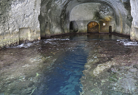 Grotto in Ponza from Anzio