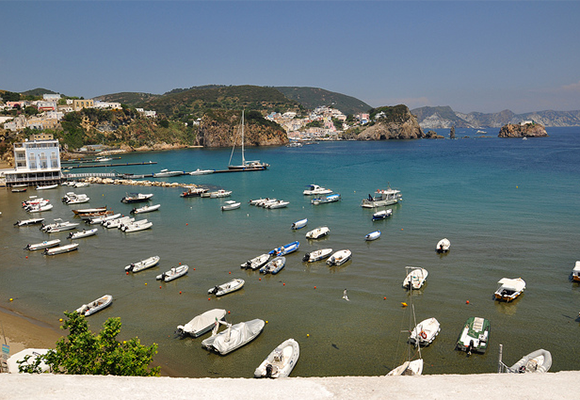 Ponza Island Port View